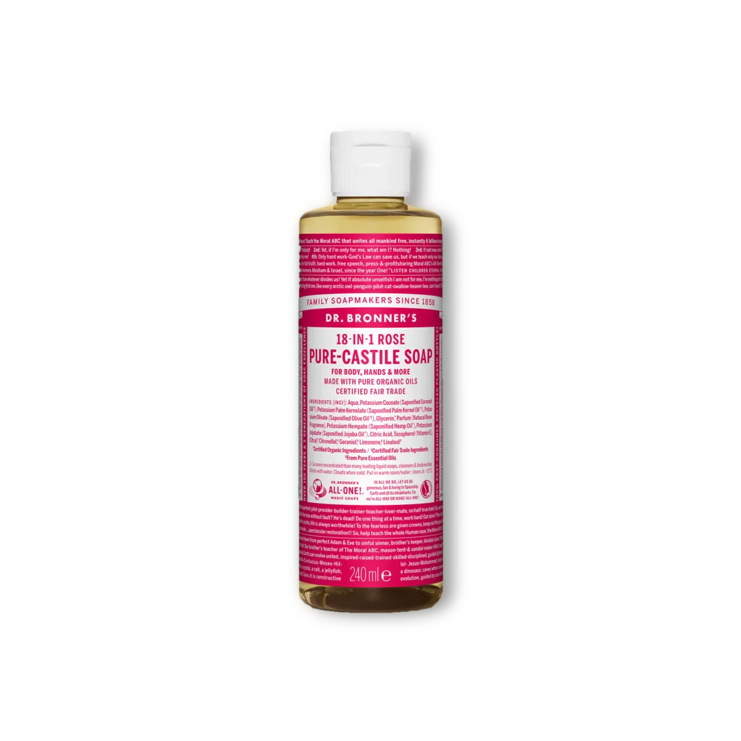Pure Castile Liquid Soap - 240ml - Image 4