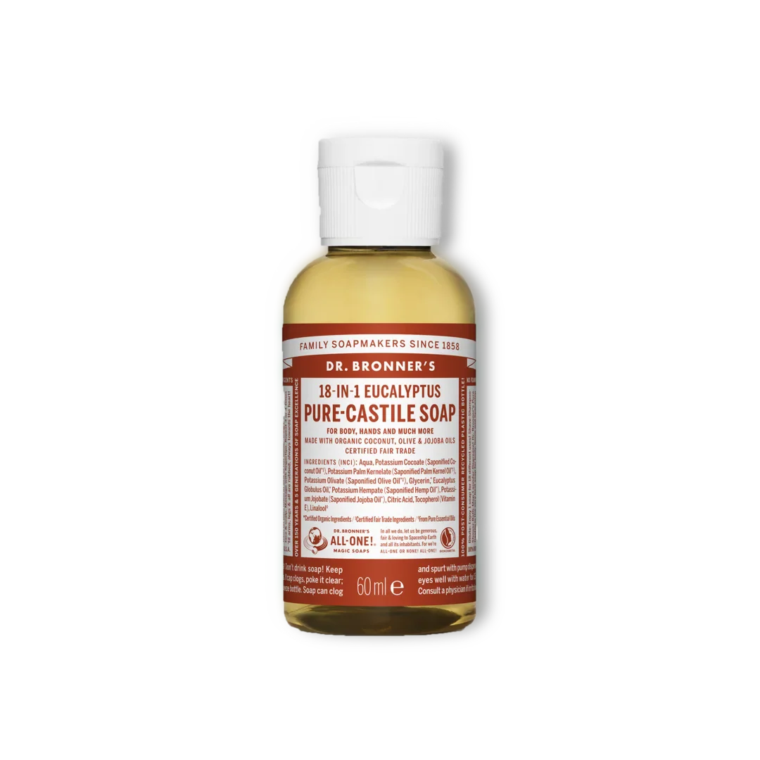 Pure Castile Liquid Soap - 60ml - Image 9
