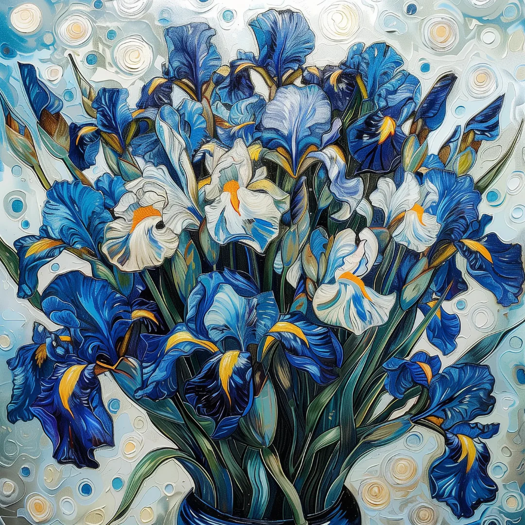 Van Gogh's Irises - Image 2